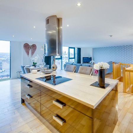 Spacious 3-Bed Penthouse With City Sky Line Views Sheffield Exterior foto
