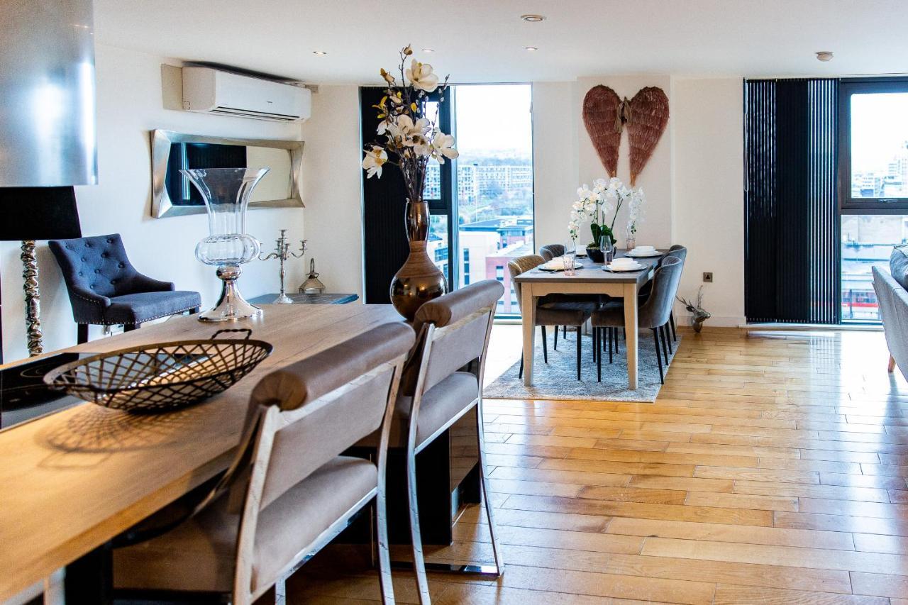 Spacious 3-Bed Penthouse With City Sky Line Views Sheffield Exterior foto